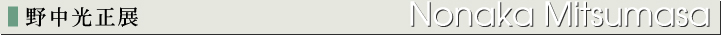 野中光正展